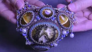 Beaded embroidery idea. Обзор/ идея изделия.