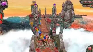 Sunset in Temple Run 2's map Sky Summit byYaHruDv