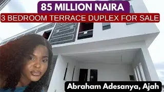Affordable 3 Bedroom Terrace Duplex For Sale In Abraham Adesanya Ajah Lagos.