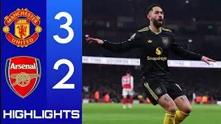 Manchester United vs Arsenal 3-2 Highlights & Goals &bull; Mbeumo & Dorgu & Matheus Cunha Goals