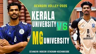 KERALA UNIVERSITY VS MG UNIVERSITY - LIVE HD , DEVAGIRI VOLLEY 2025.