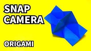 How to make an easy origami snap camera