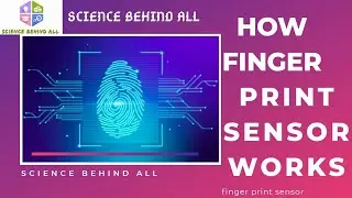 how fingerprint sensor works | science behind fingerprint sensor | fingerprint explained