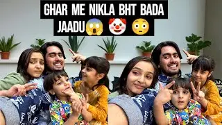 Humare Ghar Me Nikla Bht Bada JAADU😱🤡😳 #vlog #fun #shadab5star #funny #cutebaby #dailyvlog #song 