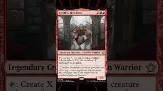 KRENKO IS BACK TO FLOOD THE STREETS WITH GOBLINS!!!! | #magicthegathering #mtgfoundations #mtg
