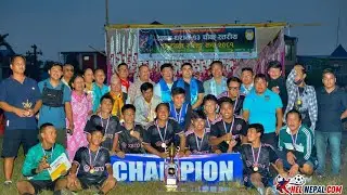 Rai tole Football club,Dharan 13 became the champion of 1st inter chowk running football tournament🙏