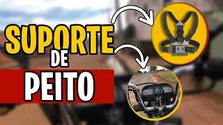 SUPORTE DE PEITO PARA CELULAR/CAMERA * para iniciar no motovlog*