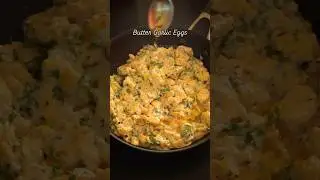 Creamy Butter Garlic Eggs 🧈 🧄 🥚 |  Quick & Easy Butter Garlic Eggs Recipe! | Shorts