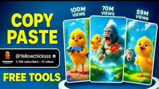 MY VIDEO TOPIC🚀 Copy-Paste Viral Yellow Chicksss Videos & Earn $1000+/Day! | Zero Skills, Maximum 