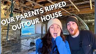 Our Parents Ripped Out Our House !