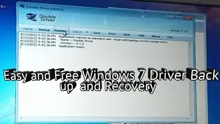Fast and Easy Way to Restore or Backup Window 7, 10 and 11 Drivers using Double Driver