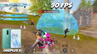 OnePlus 8 90 FPS Test PUBG | OnePlus 8 PUBG Test 2024