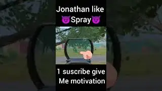 Jonathan like spray 😈😈🔥 inspired by Jonathan #shorts#pubg#jonathan