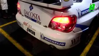 Roger Skeete's Subaru Impreza WRC S12: Start up, idle and leaving