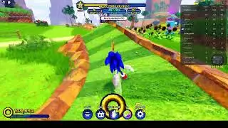 Solik_Youtube (Creeper) играет с RumDjRum в Roblox [PRIME!] Sonic Speed Simulator