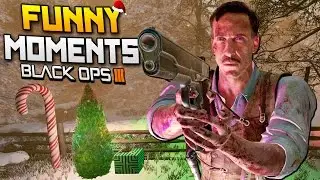 Black Ops 3 Christmas Zombies: Meeting Santa Claus, Donald Trump, Buyable Ending! (BO3 Mod Tools)