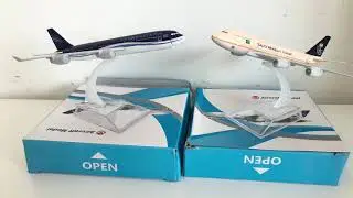 Unboxing 2 new airplane model an Azerbaijan airlines and a Saudi Arabia airlines