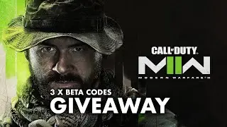 COD MW II Beta Codes Giveaway With @PlayStation Game Size