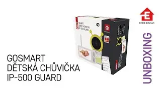 Unboxing: GoSmart dětsk&aacute; chůvička IP-500 GUARD | EMOS H4052