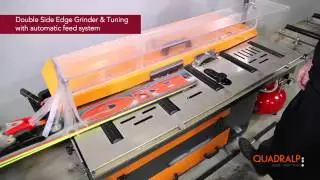 QUADRALP Double side Ceramic Edge Grinder & Tuning machine