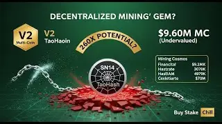 SN14 TaoHash  - Bitcoin Mining का भविष्य? Bittensor SN14 TaoHash | 260x Profit Potential? 💰