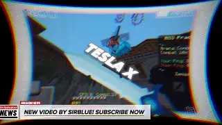 🔥 I *MIXED* Roblox BedWars and MINECRAFT in this MONTAGE&hellip; (✨Tesla X✨)