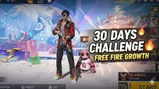 Free Fire 30 Din Growth Challenge | Aaj Se Series Start 🚀