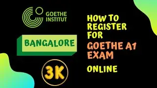 How to register for Goethe Exam online | Bangalore | The German Pathshaala| TGP