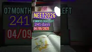 #neet2026 #motivation #neetaspirents #neet #study #stress #mbbs #upsc #aiims#college #competition