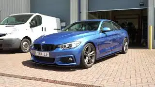 BMW F32 420d , Eibach pro springs , wheel spacers , Gloss black Maxton kit | Motech Performance