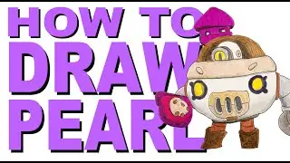 How to draw Pearl (Brawl Stars)
