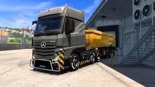 RELAX WITH 4K POV IN SCANIA ACROSS GREECE - EURO TRUCK SIMULATOR 2