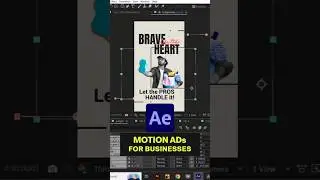 Editable Motion Graphics Ads for Social Media | Perfect for Brands & Designers #customanimation #ae