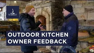 Summer Kitchen &mdash; Finishing with Artificial Stone | VII MIRACULA