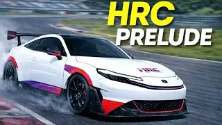 Honda Prelude HRC Concept Shows the Future of Honda Performance