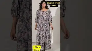 Shop Stitched Lawn Maxi 1-P Original Brands in 2025