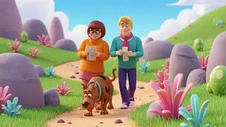 Scooby Doo Found a Funny Footprint 👣🐶 | Silly Mystery Kids Song | Nursery Rhymes