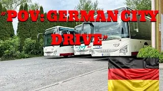 &ldquo;Relaxing Bus Ride Through German Streets 🚌🇩🇪 | No Talking, Just Driving&rdquo;#busride #busdriving