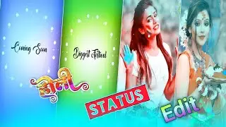 New Trending Happy Holi Special Lyrics Video Edit | Holi Lyrics Song Status Video Edit ||