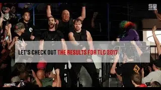 How much wrestling happened at TLC '17?