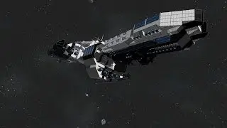 Space Engineers - Deep Space exploration ship - instructions video