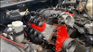 1995 IMPALA SS LS SWAP HOOKER B-BODY HEADERS INSTALL