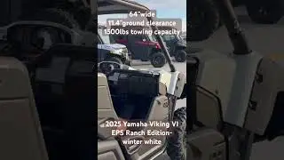 2025 Yamaha Viking VI EPS Ranch Edition-winter white