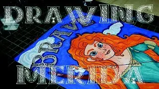 Drawing Merida from Brave