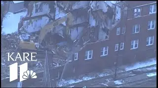 WATCH: Demolition of Drake Hotel following catastrophic fire