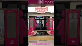 Lightning struck: denied boarding women&rsquo;s coach MRT Kajang Line #womenscoach