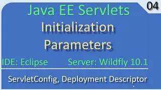 Initialization Parameter Via Deployment Descriptor - Wildfly Servlet Tutorial #04