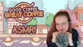 ASMR – Make Lattes w me in Good Coffee, Great Coffee! ☕😴