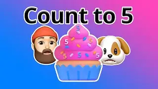 Learn Numbers with Friends - Count to 5! Tractors, Unicorns, Puppies & Songs | Preschool Learning