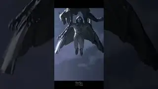 Moon Knight Rises Under the Night Sky 🌙⚔️ | Cinematic Edit #movieedit